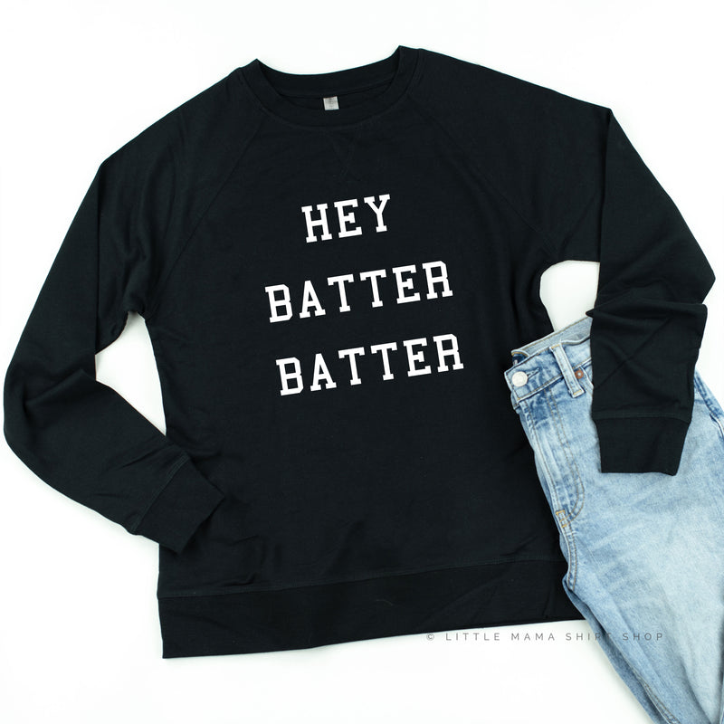 Hey Batter Batter - Lightweight Pullover Sweater