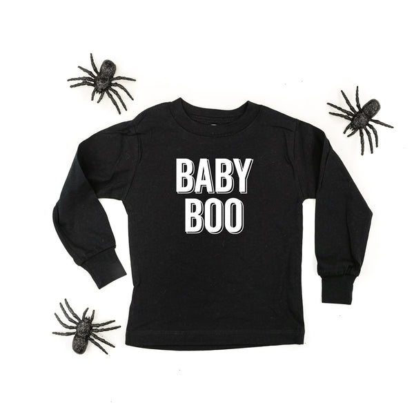 BABY BOO (BLOCK) - Long Sleeve Child Shirt