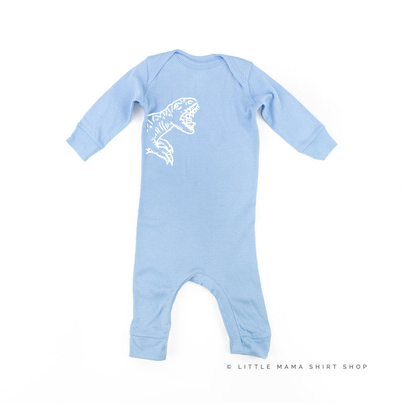 T-REX - Brave - One Piece Infant Sleeper