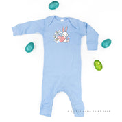 Vintage Love Bunny - Baby Sleeper Little Mama Shirt Shop