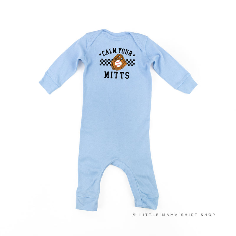 Calm Your Mitts - One Piece Baby Sleeper