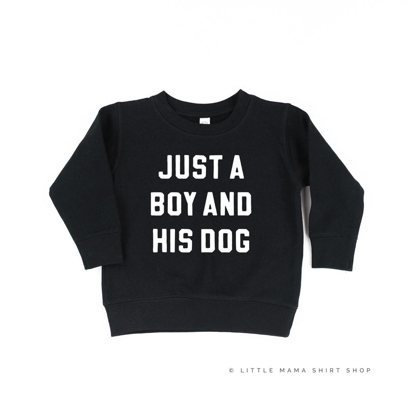 Just a Boy and His Dog - Child Sweater