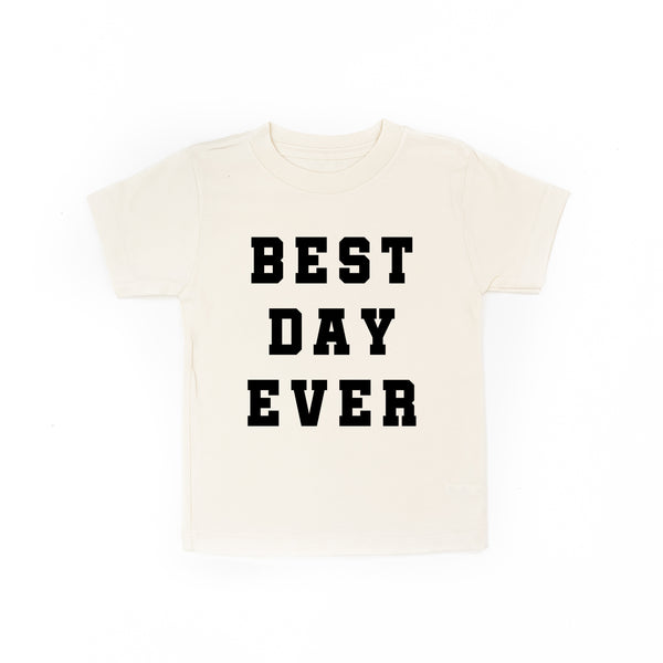 Best Day Ever - Varsity - Short Sleeve Child Shirt