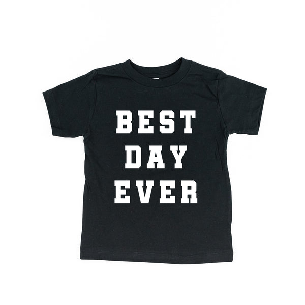 Best Day Ever - Varsity - Short Sleeve Child Shirt