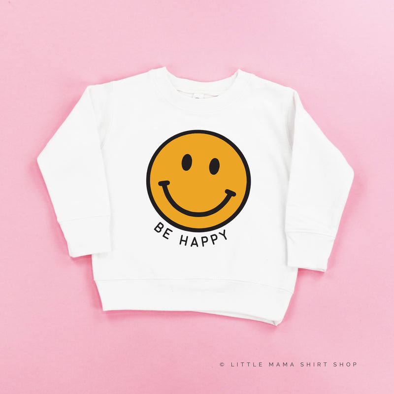 BE HAPPY - SMILEY FACE - Child Sweater
