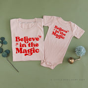 Believe In The Magic - Set of 2 Unisex Tees Little Mama Shirt Shop