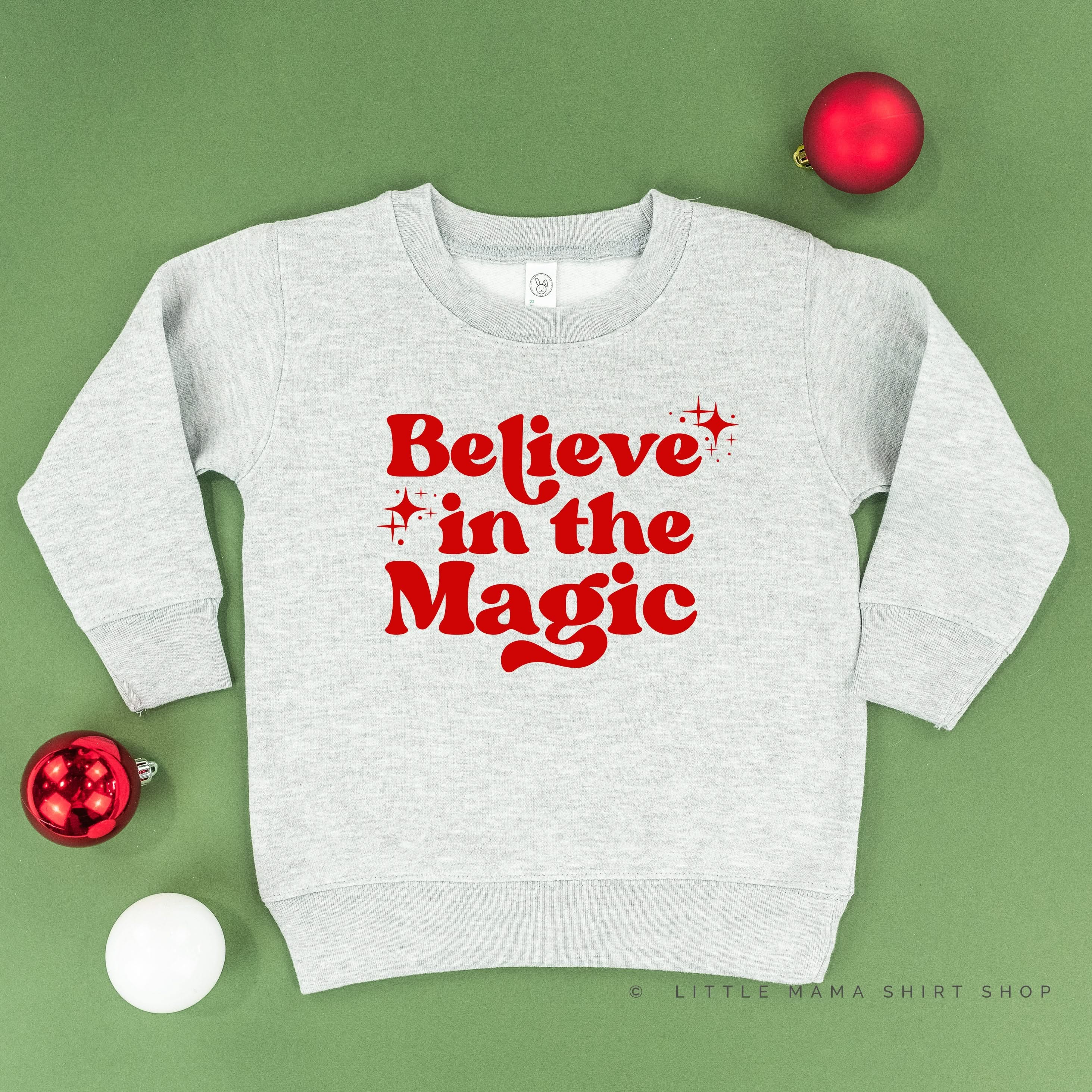 Believe In The Magic - Child Sweater Little Mama Shirt Shop