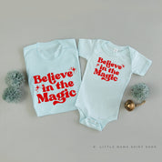 Believe In The Magic - Set of 2 Unisex Tees Little Mama Shirt Shop