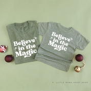 Believe In The Magic - Set of 2 Unisex Tees Little Mama Shirt Shop