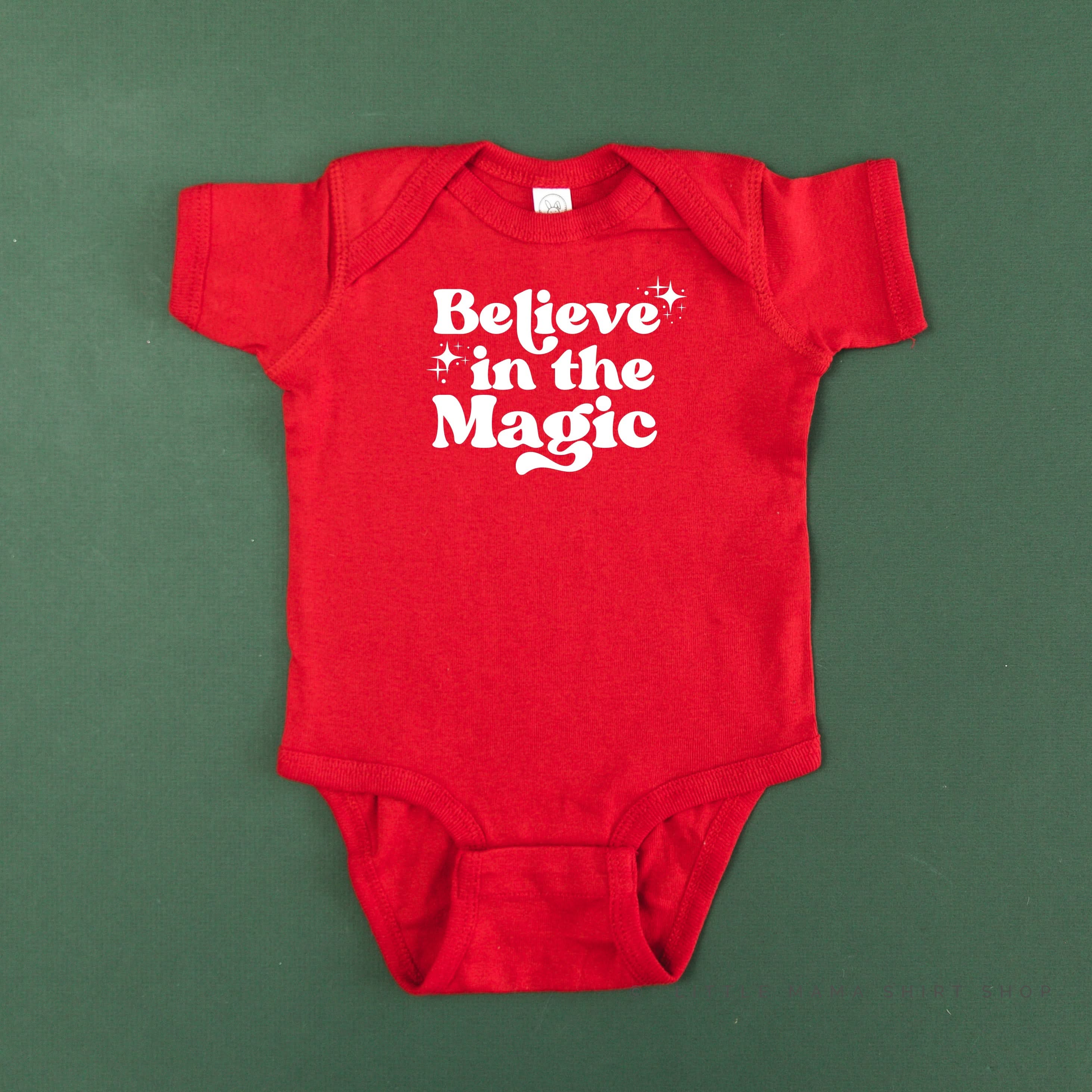 Believe In The Magic - Child Tee Little Mama Shirt Shop