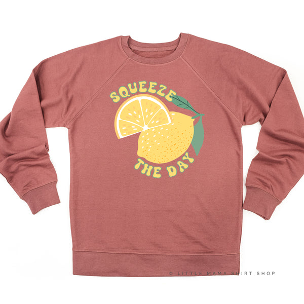 Squeeze the Day - Lightweight Pullover Sweater