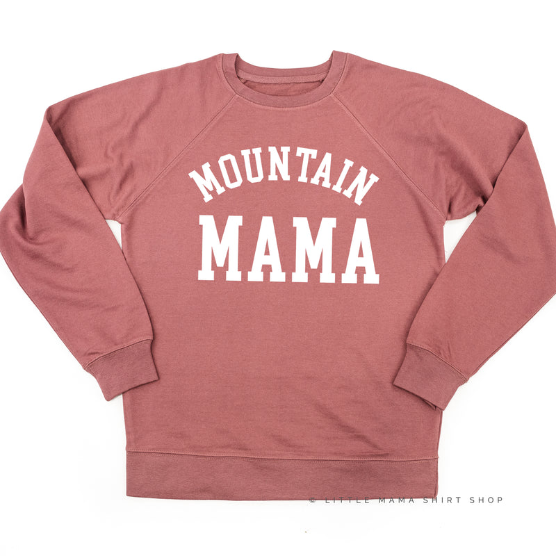 MOUNTAIN MAMA - VARSITY - Lightweight Pullover Sweater