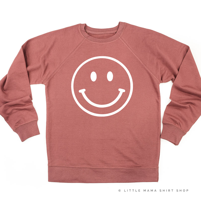 SMILEY FACE - FULL - Lightweight Pullover Sweater