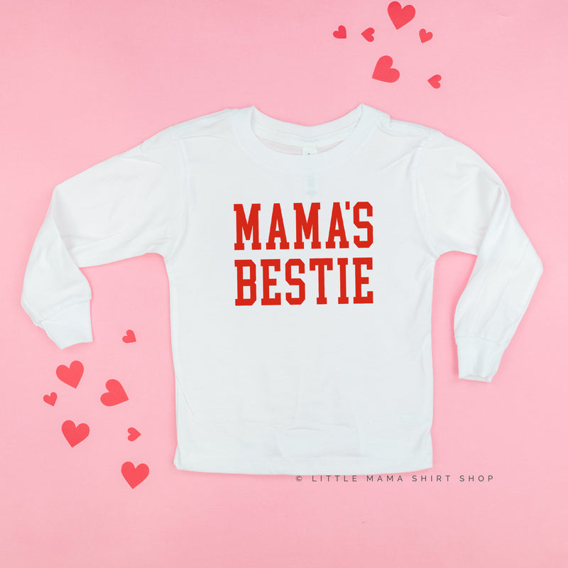 Mama's Bestie - Long Sleeve Child Shirt