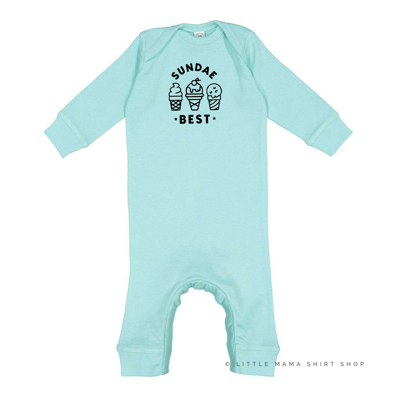 SUNDAE BEST - (Full Size) - One Piece Baby Sleeper