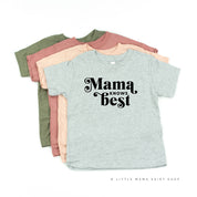 Mama Knows Best - Child Shirt Little Mama Shirt Shop