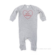 Best Friends (Heart Around) - Baby Sleeper Little Mama Shirt Shop