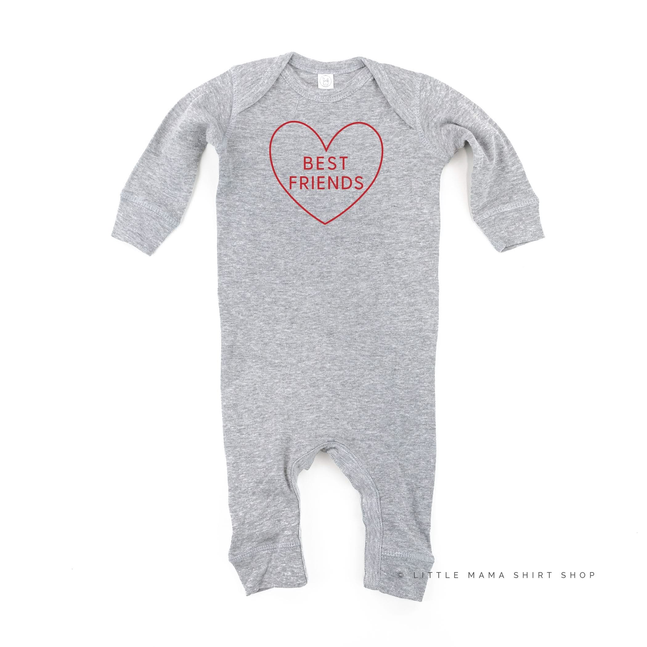 Best Friends (Heart Around) - Baby Sleeper Little Mama Shirt Shop