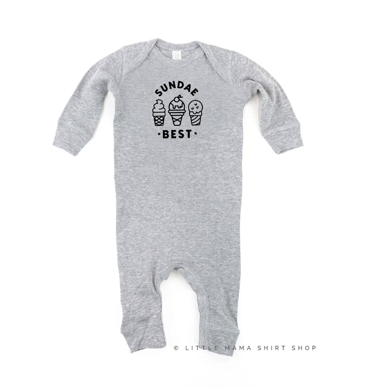 SUNDAE BEST - (Full Size) - One Piece Baby Sleeper