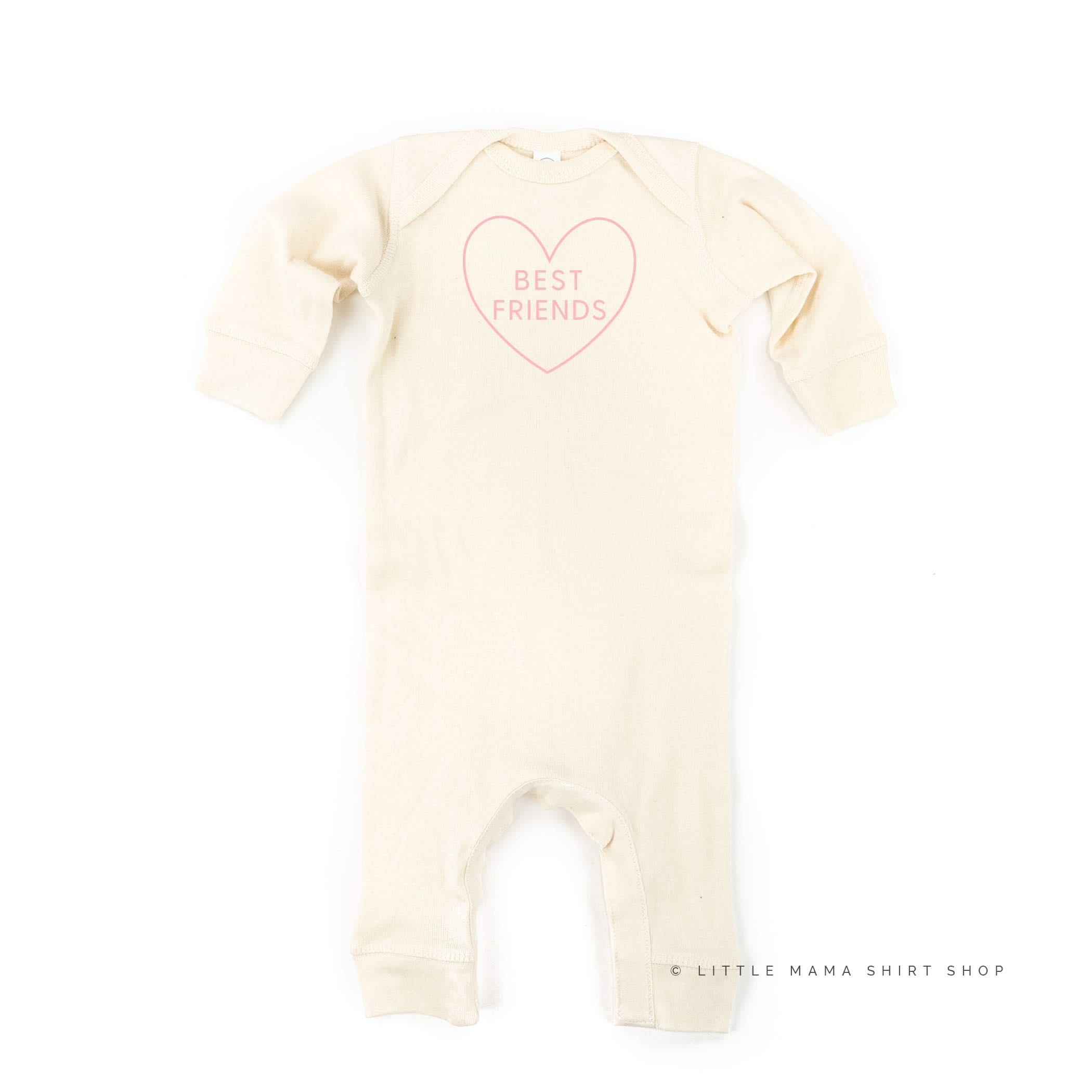 Best Friends (Heart Around) - Baby Sleeper Little Mama Shirt Shop