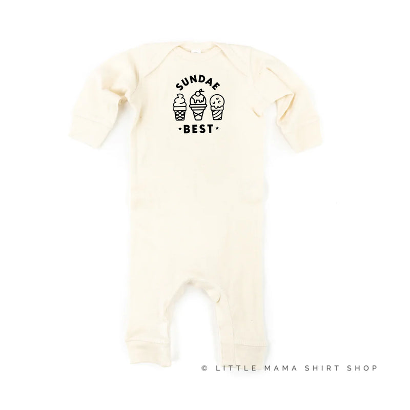 SUNDAE BEST - (Full Size) - One Piece Baby Sleeper