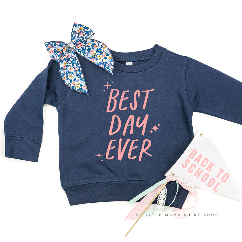 Best Day Ever - (Sparkle) - Child Sweater