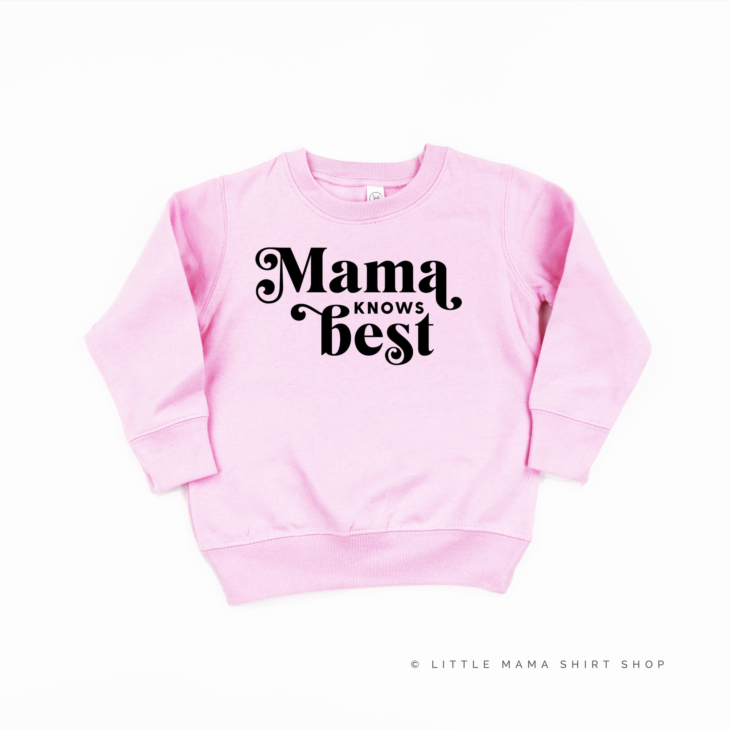 Mama Knows Best - Child Sweater Little Mama Shirt Shop