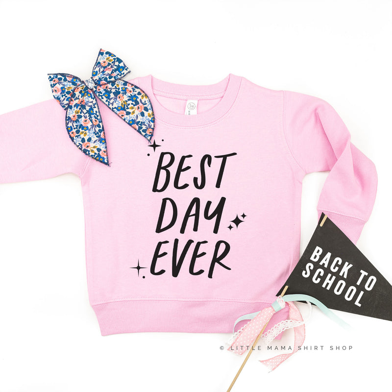 Best Day Ever - (Sparkle) - Child Sweater