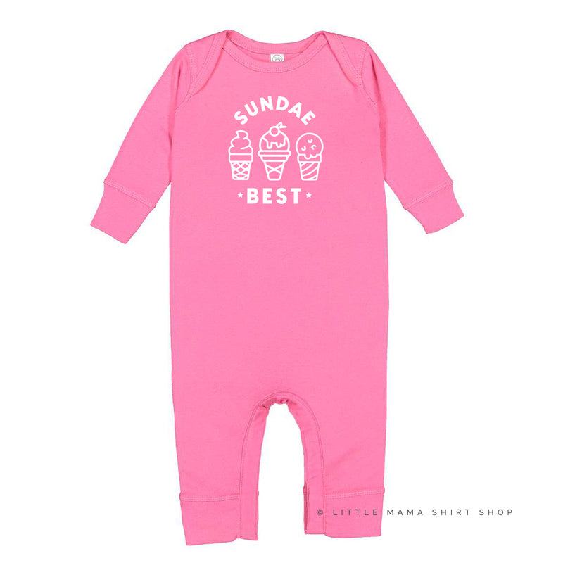 SUNDAE BEST - (Full Size) - One Piece Baby Sleeper