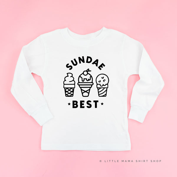 SUNDAE BEST - (Full Size) - Long Sleeve Child Shirt