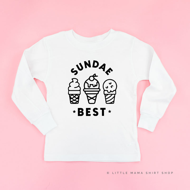 SUNDAE BEST - (Full Size) - Long Sleeve Child Shirt