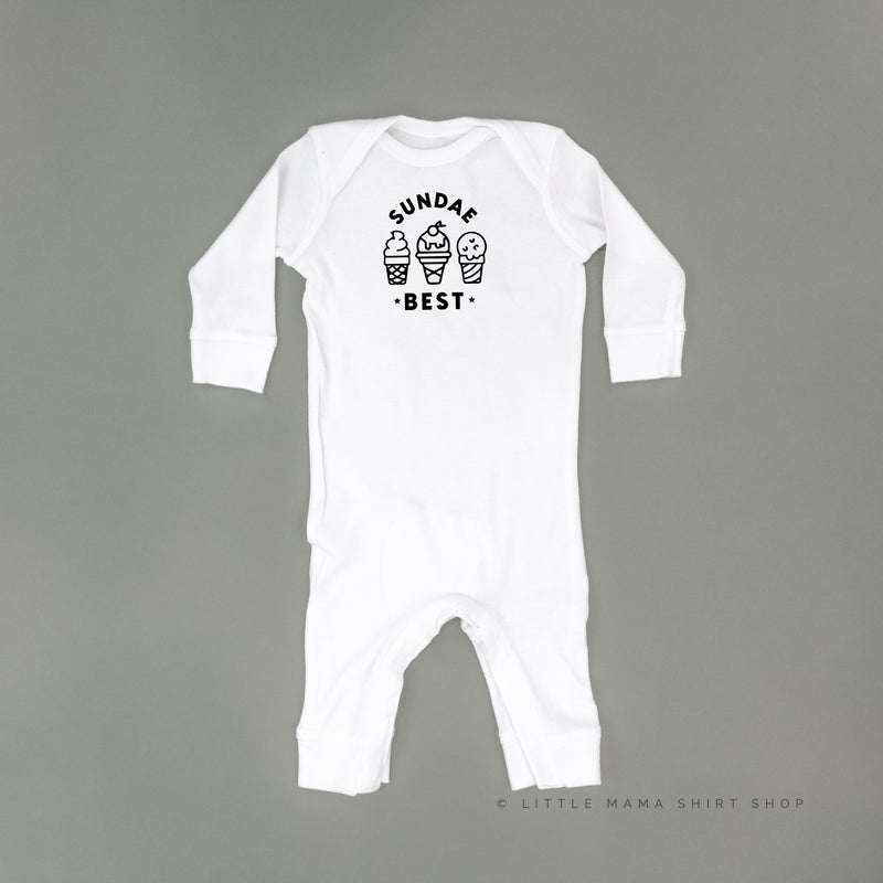 SUNDAE BEST - (Full Size) - One Piece Baby Sleeper