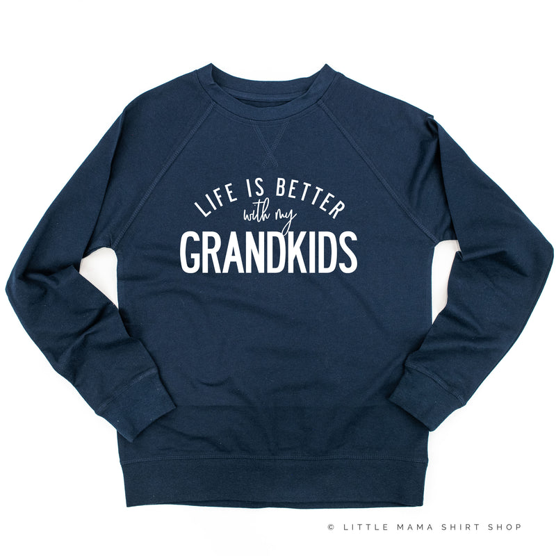 Life is Better with my Grandkids - Lightweight Pullover Sweater