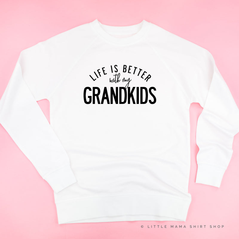 Life is Better with my Grandkids - Lightweight Pullover Sweater