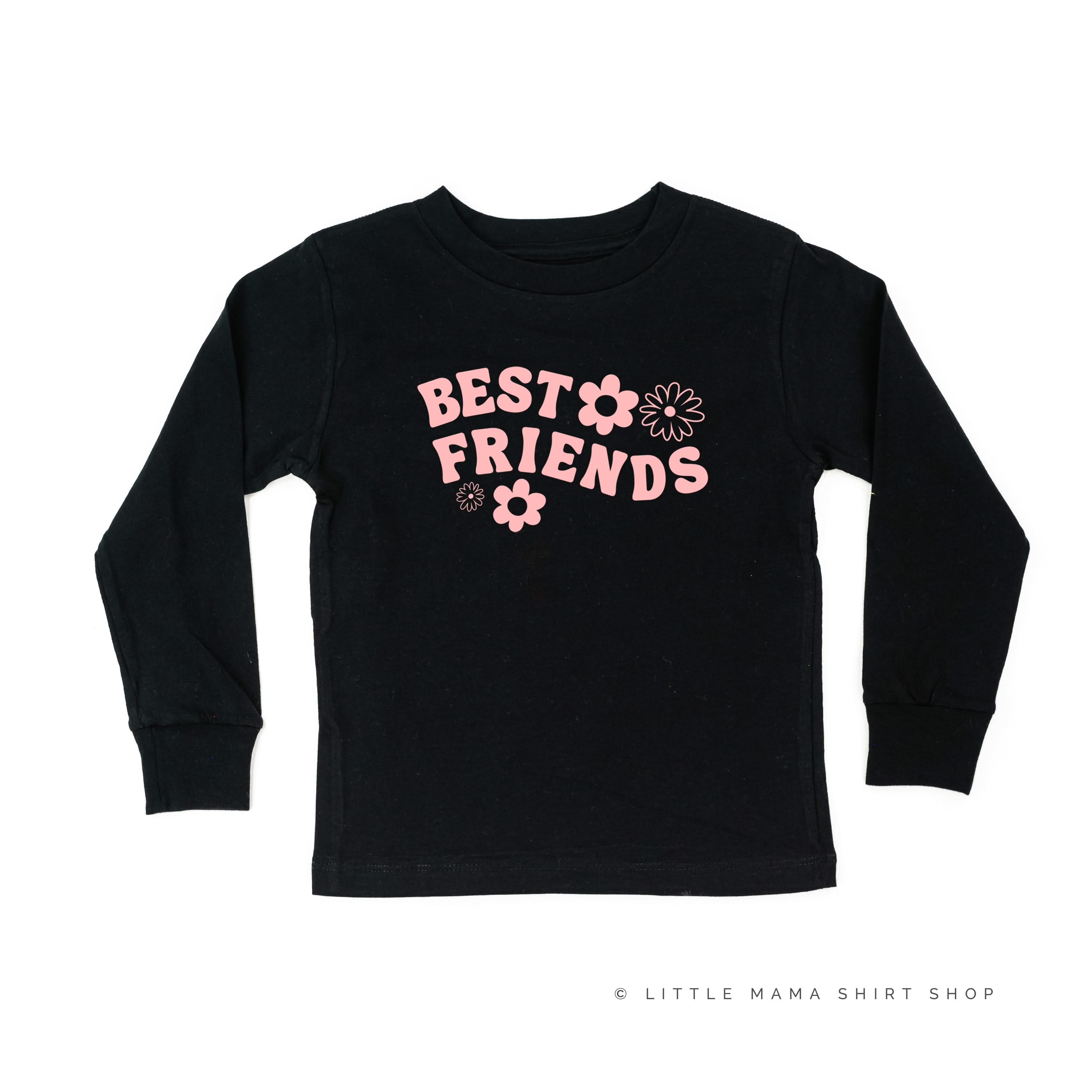 Best Friends - Flowers - Child Long Sleeve Tee