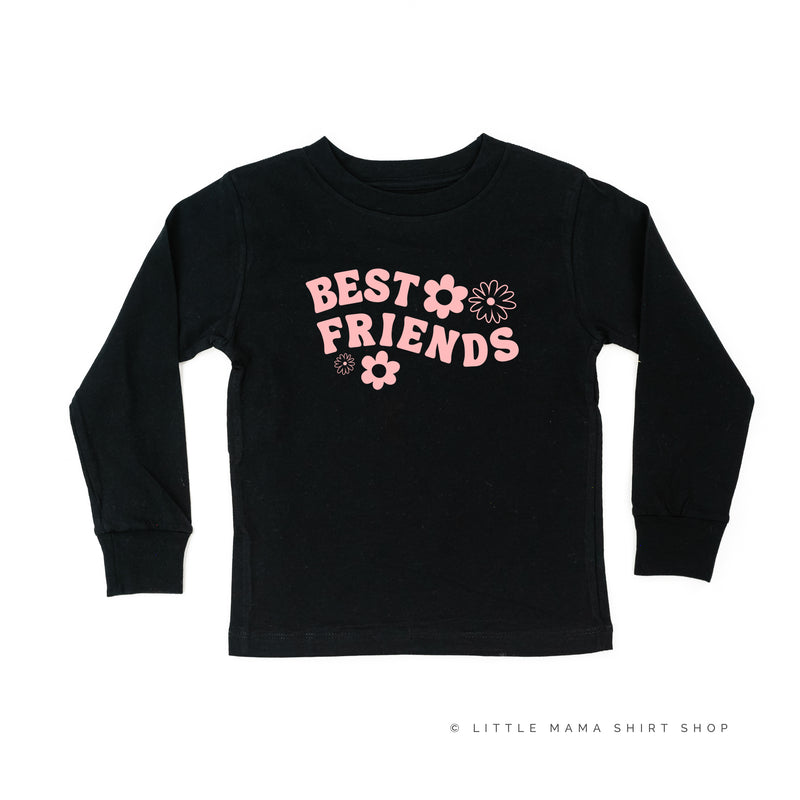 BEST FRIENDS (Flowers) - Long Sleeve Child Shirt