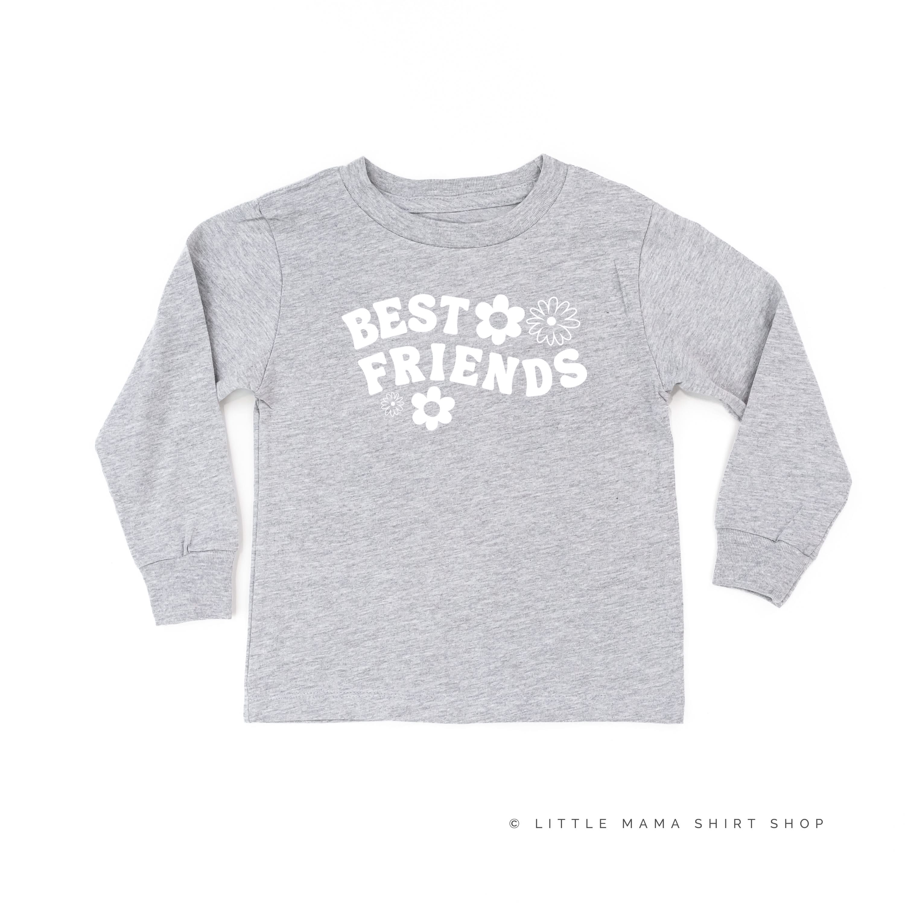 Best Friends - Flowers - Child Long Sleeve Tee