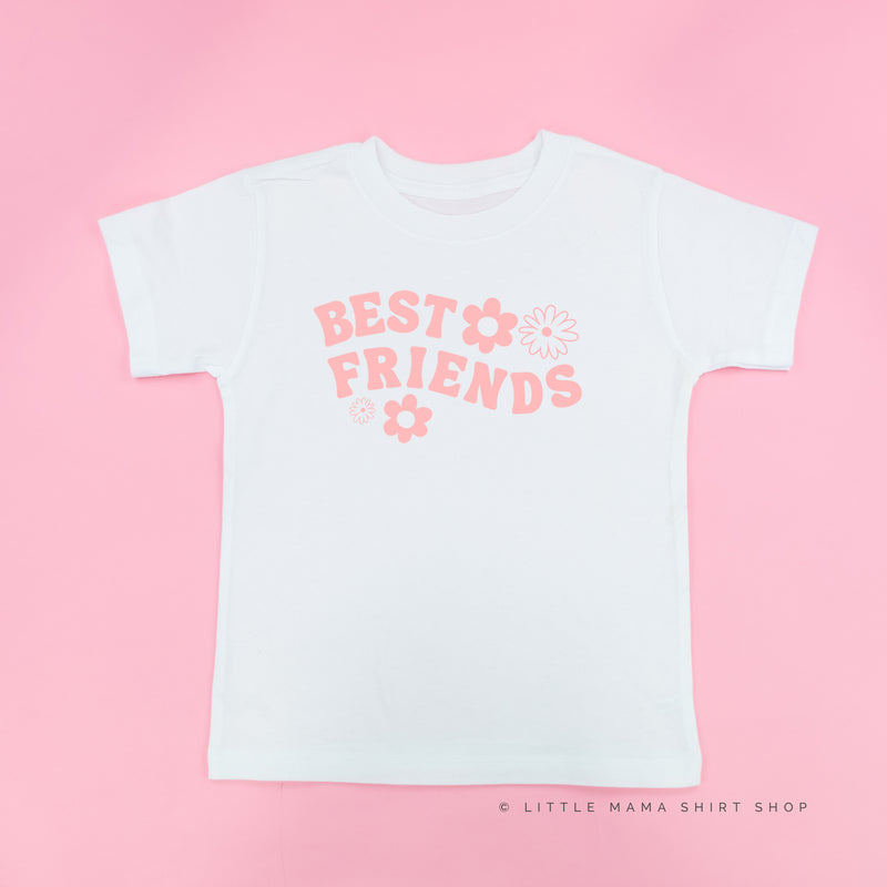 BEST FRIENDS (Flowers) - Short Sleeve Child Shirt