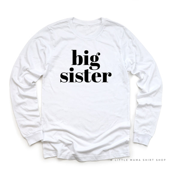 Big Sister - Original - Long Sleeve Child Shirt