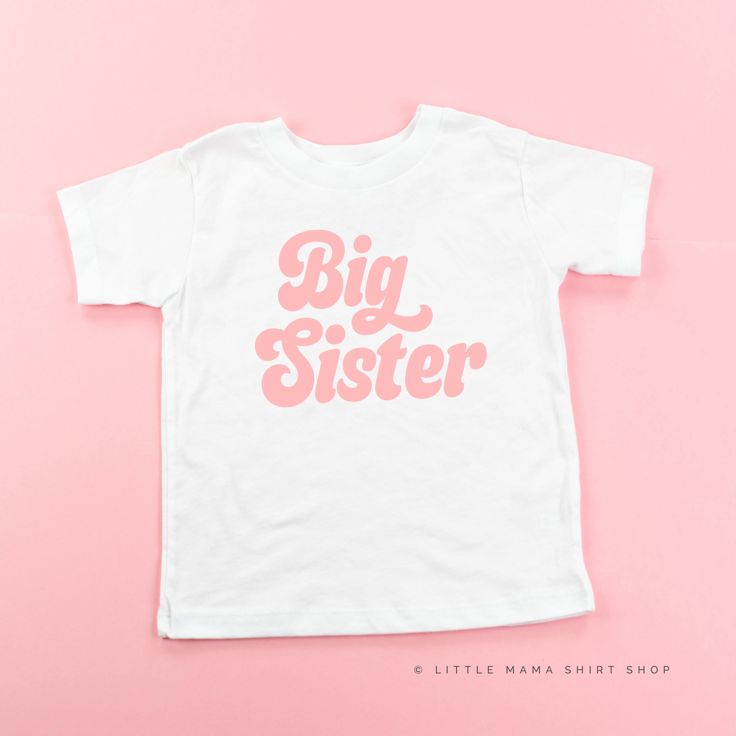 Big Sister Shirt White Big Sister Announcement Toddler Shirt - Only Child Promoted To Big Sister Gift Outfit Tonies Characters Snoop Dogg Big Sister Shirt White Big Sister Announcement Toddler Shirt - Only Child Promoted To Big Sister Gift Outfit Tonies Characters Snoop Dogg