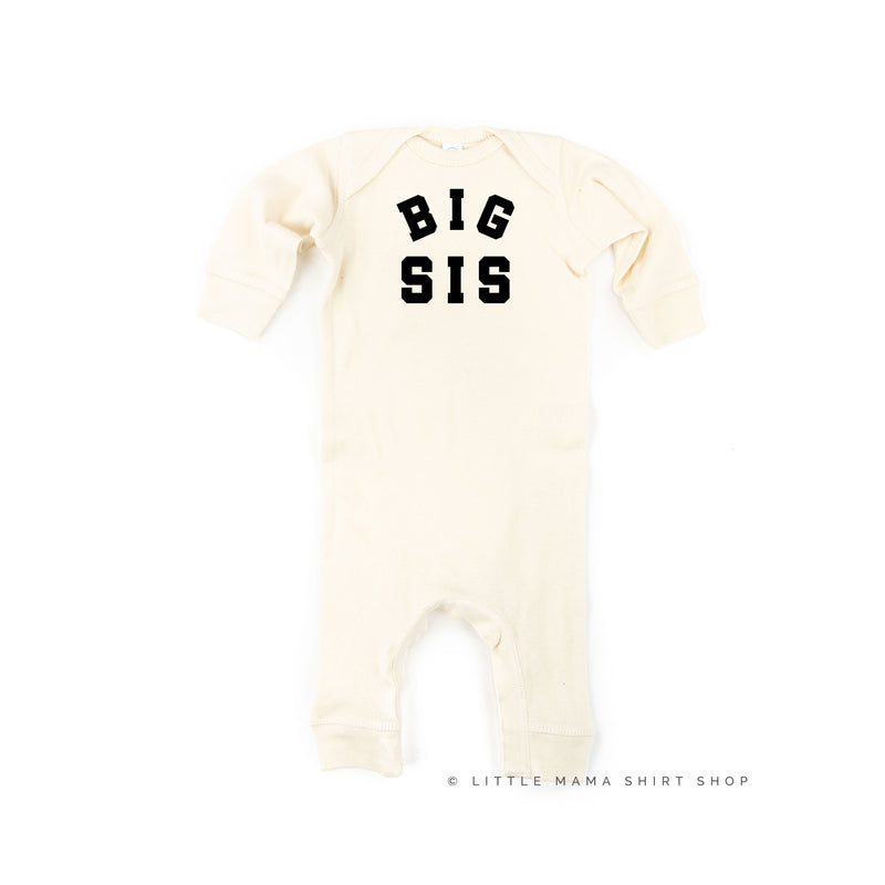 BIG SIS - Varsity - One Piece Baby Sleeper