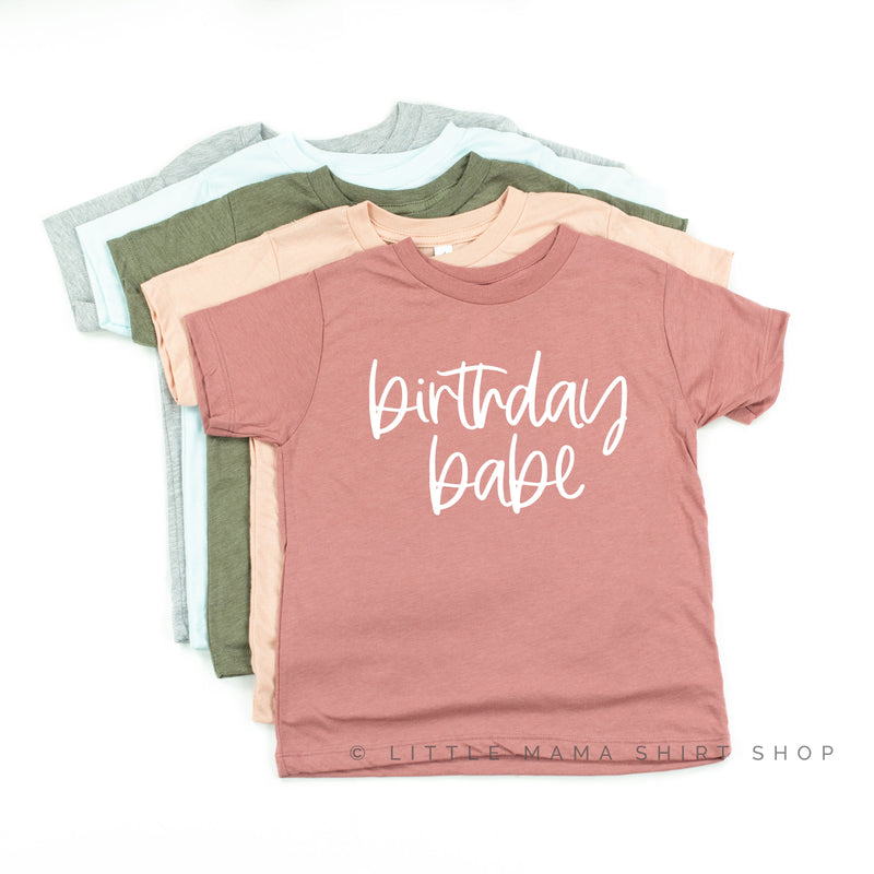 Birthday Babe - Original - Child Shirt