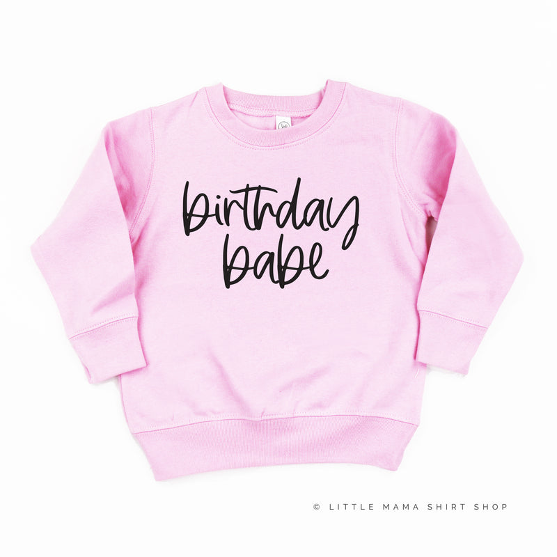 Birthday Babe - Original - Child Sweater