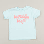 Birthday Babe (Retro) - Child Shirt Little Mama Shirt Shop