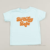 Birthday Babe (Retro) - Child Shirt Little Mama Shirt Shop