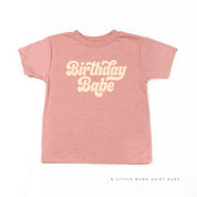 Birthday Babe (Retro) - Child Shirt Little Mama Shirt Shop