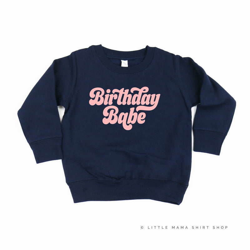 Birthday Babe (Retro) - Child Sweater