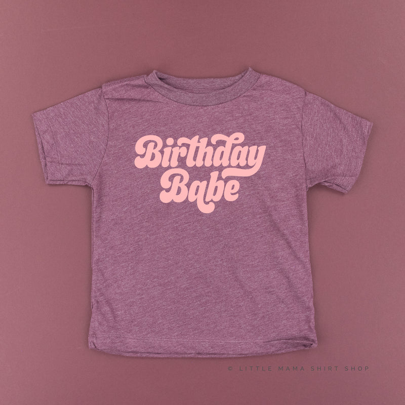 Birthday Babe (Retro) - Child Shirt