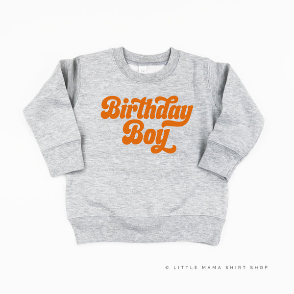 Birthday Boy (Retro) - Child Sweater