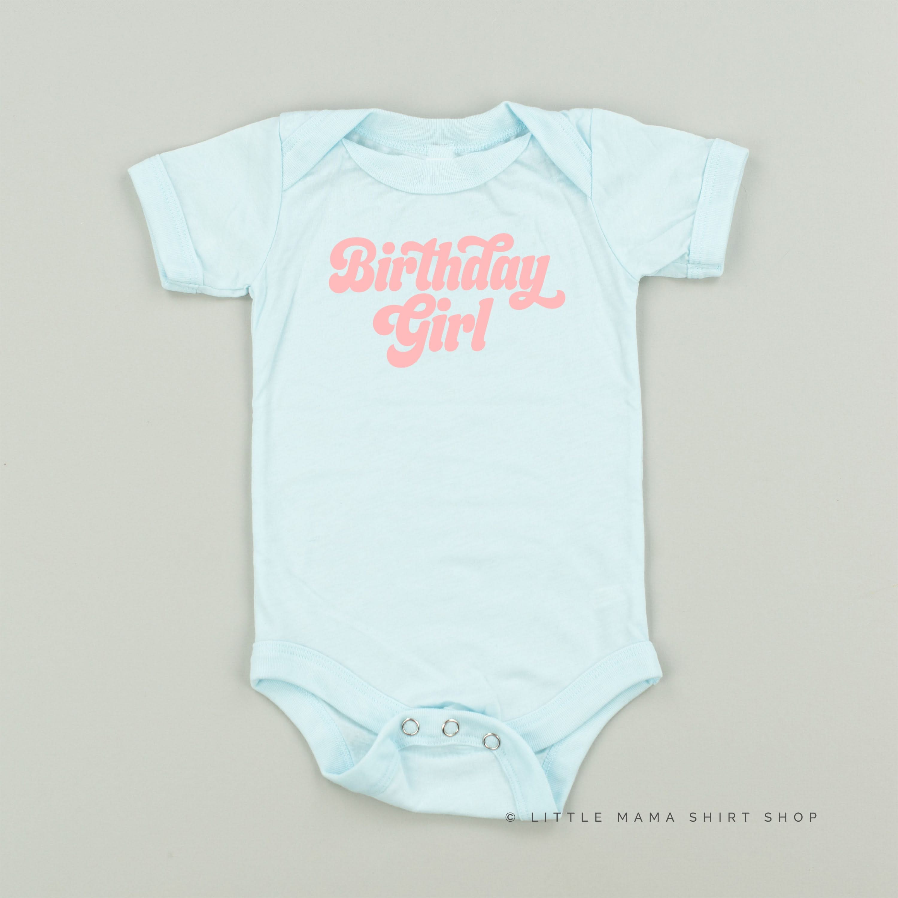 Birthday Girl (Retro) - Child Shirt Little Mama Shirt Shop